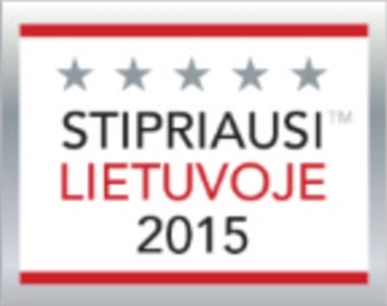 Stipriausi Lietuvoje 2015